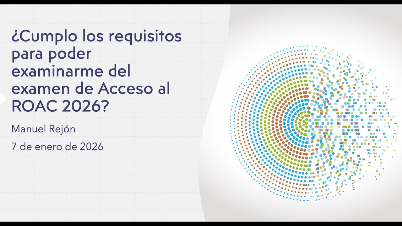 🧾🔍 ¿Puedes presentarte al ROAC 2026? Checklist definitivo