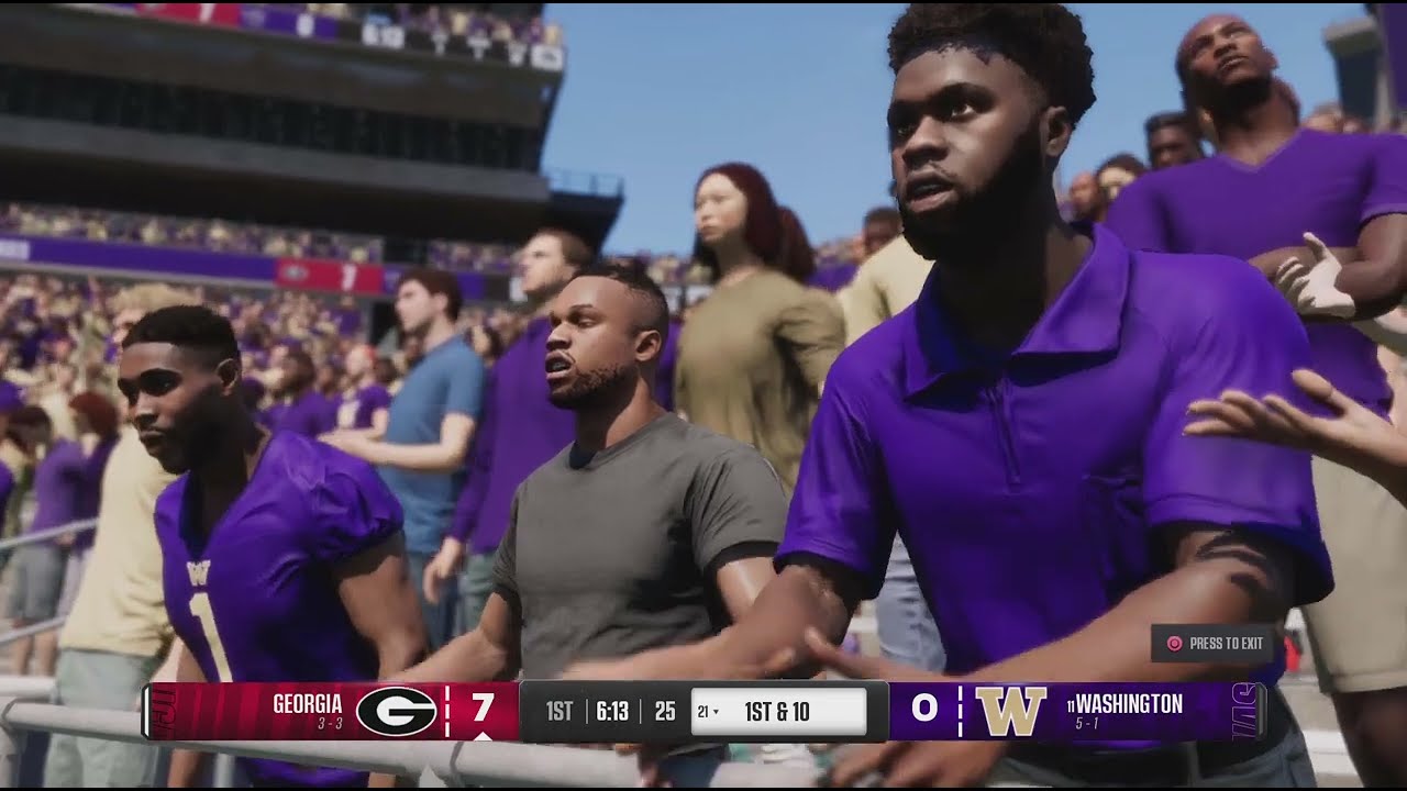 Week 9: Georgia @ 11 Washington