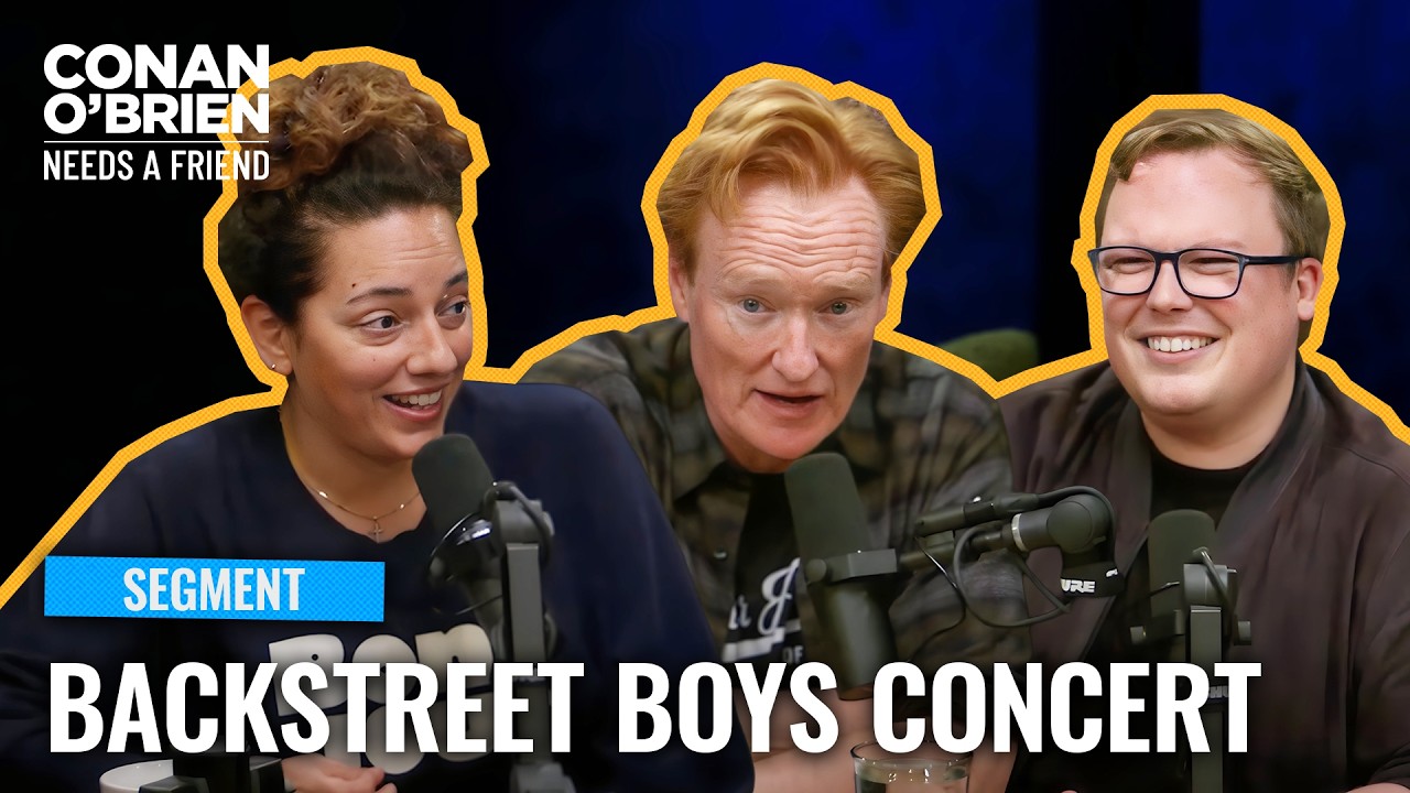 Conan's Assistant Recaps The Backstreet Boys Sphere Show | Conan O'Brien Needs A Friend