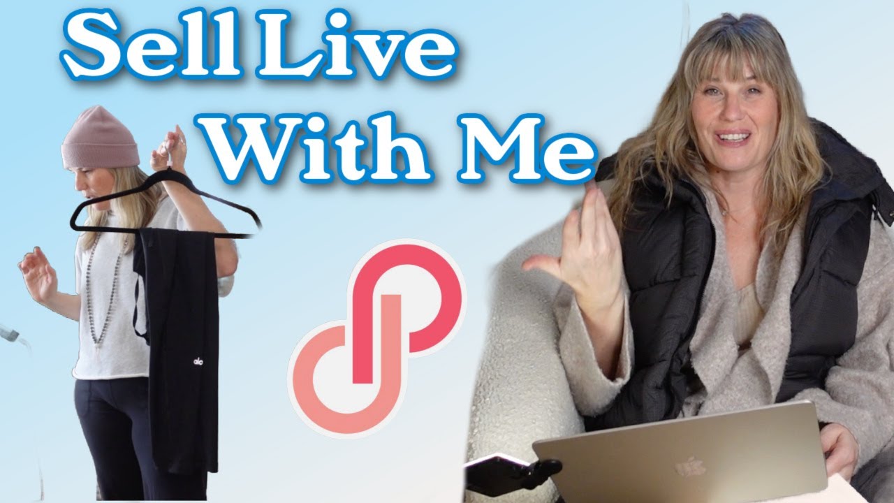 Учебное пособие Poshmark Live, смотрите, как я продаю вживую, включая полную настройку, у вас все...