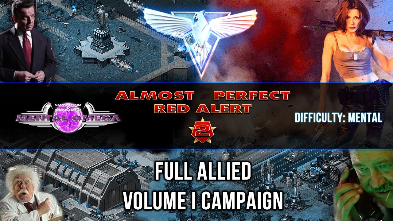 Mental Omega 3.3.6 // Almost Perfect Red Alert 2  // Full Allied Volume I Campaign in Mental