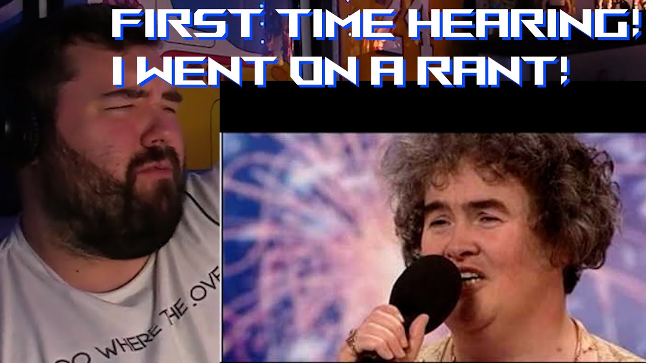 Singer/Songwriter reacts to SUSAN BOYLE FOR THE FIRST TIME - I DREAMED A DREAM