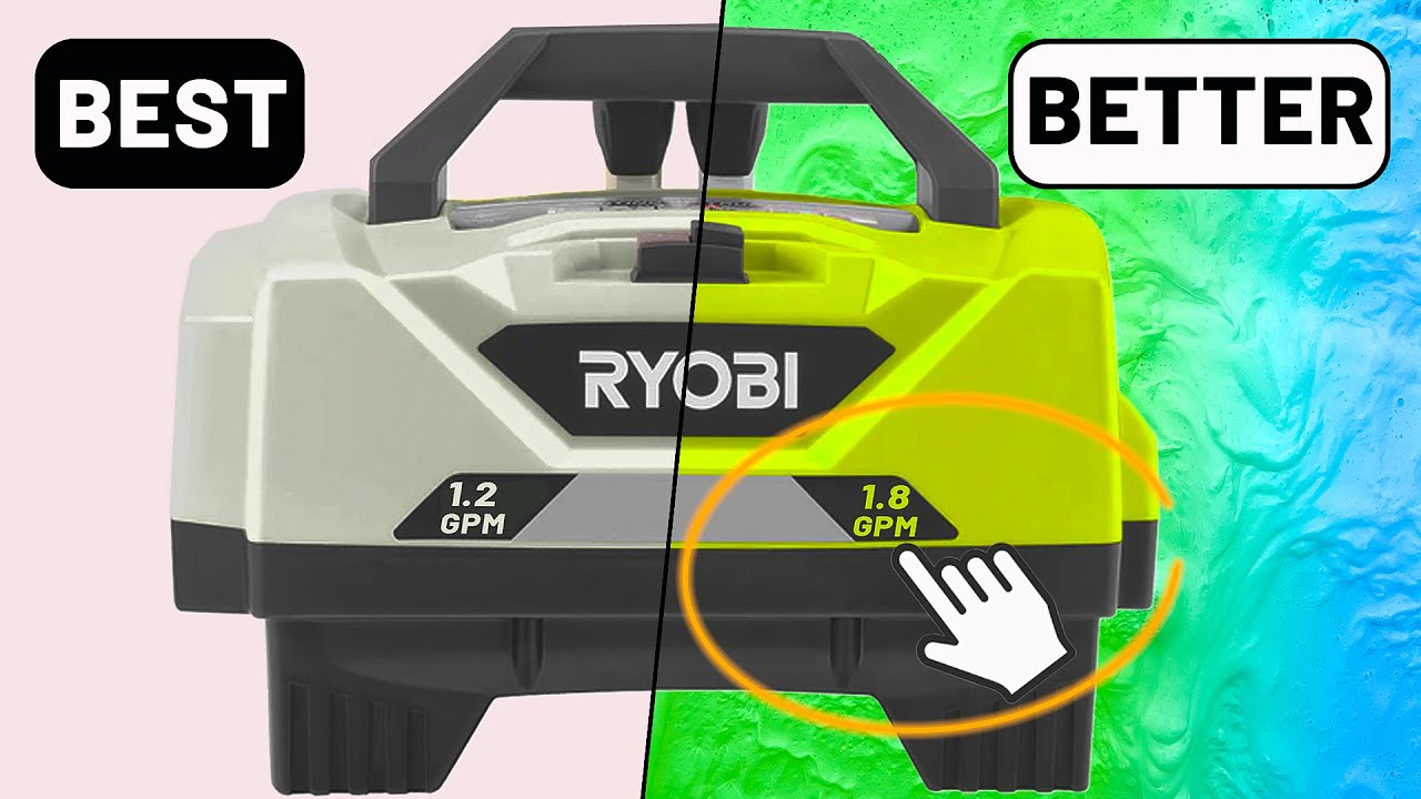 NEW RYOBI 1.8 GPM AUTOMOTIVE PRESSURE WASHER | Best Just Got Better!