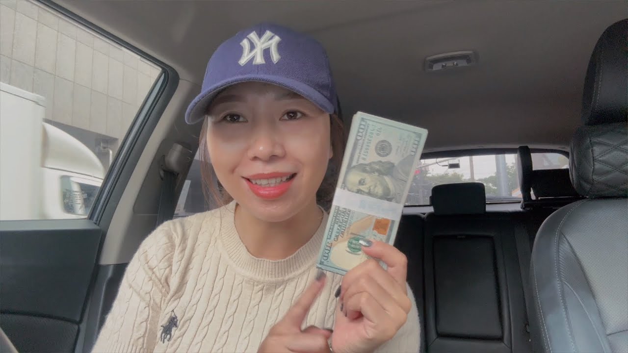 Đi Ngân Hàng Rút Tiền Youtube Của 1 Năm 😍😍Vòng Quanh Chợ Truyền Thống Hàn Quốc