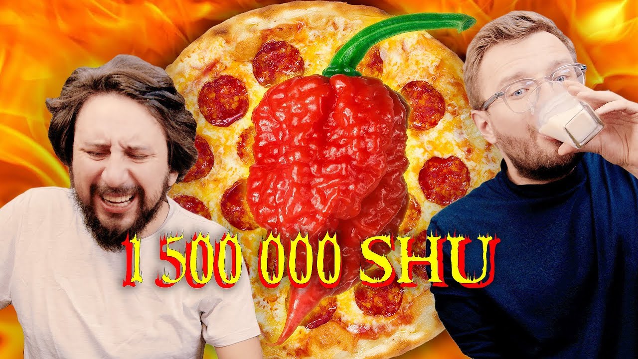 Wyzwanie ostrości: najostrzejsza pizza [sos z Carolina Reaper] - Lekko Stronniczy #1071