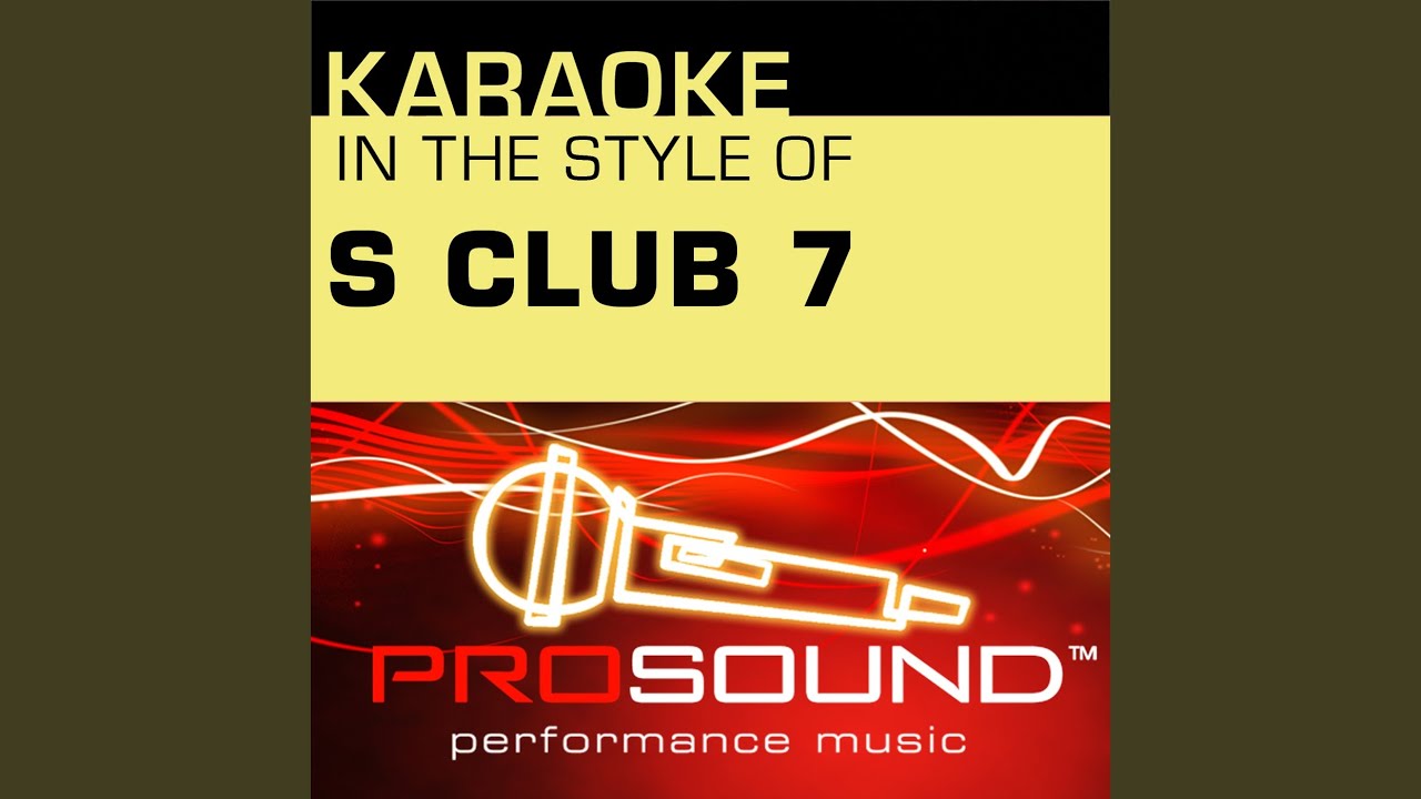 Never Had A Dream Come True (Karaoke Lead Vocal Demo) (In the style of S Club 7)