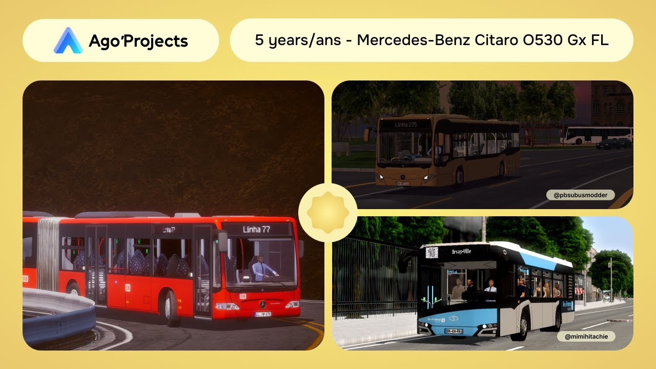 Ago'Projects - 5 years/Mercedes-Benz Citaro O530 Gx Facelift