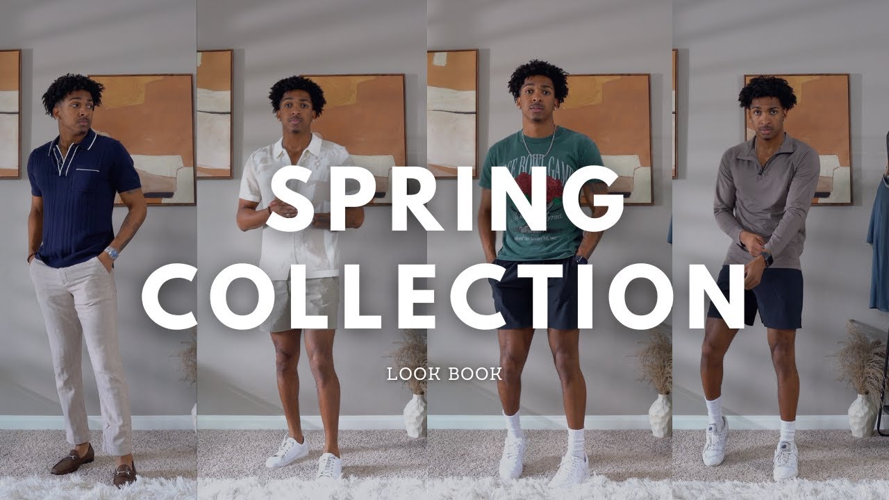 SPRING LOOKS FOR 2023 | ABERCROMBIE SPRING COLLECTION | MEN'S SPRING LOOKS | CAM STYLEZ