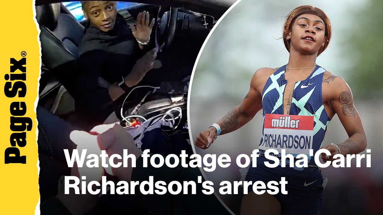 See bodycam footage of gold medalist Sha'Carri Richardson's arrest for excessive speeding