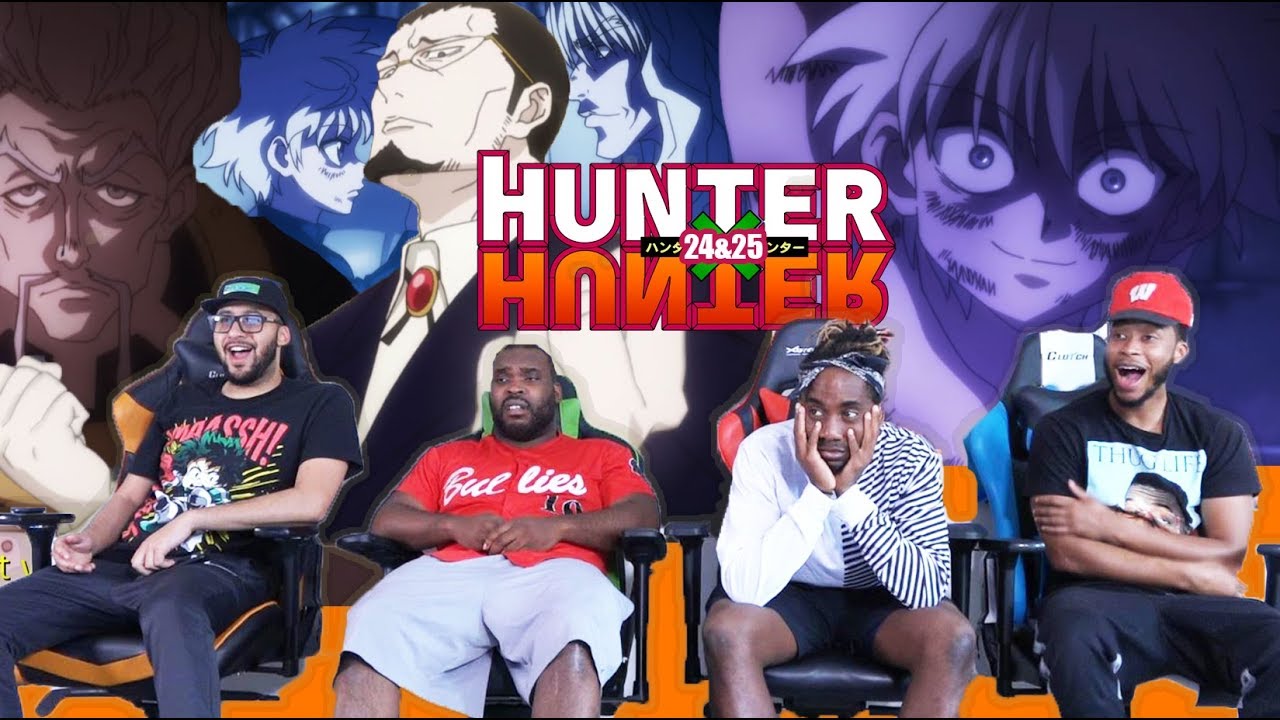 Killuas Free! Hunter x Hunter 24 & 25 REACTION/REVIEW
