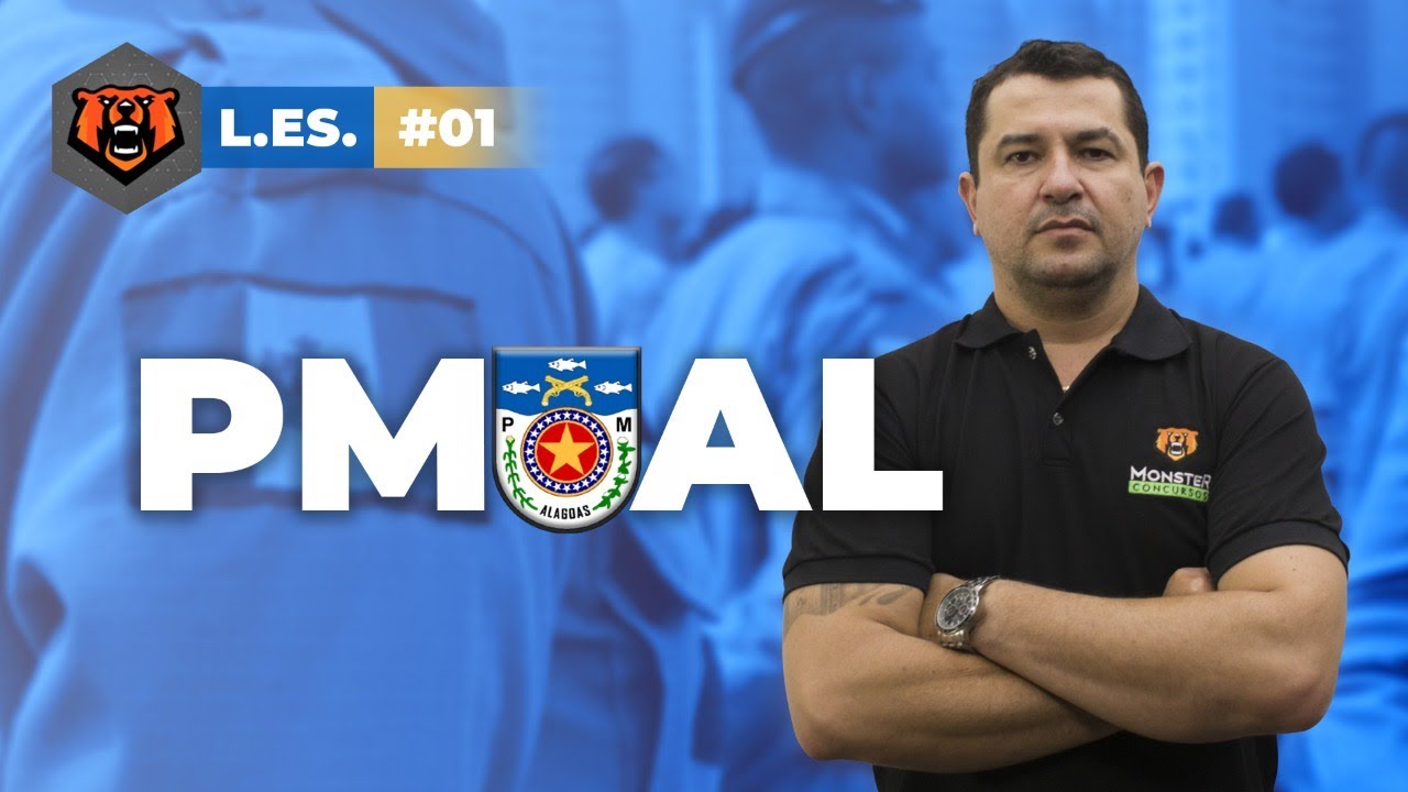 Concurso PMAL - Legislação Específica - Lei Estadual 5.346/1992 - Prof. Aguimar