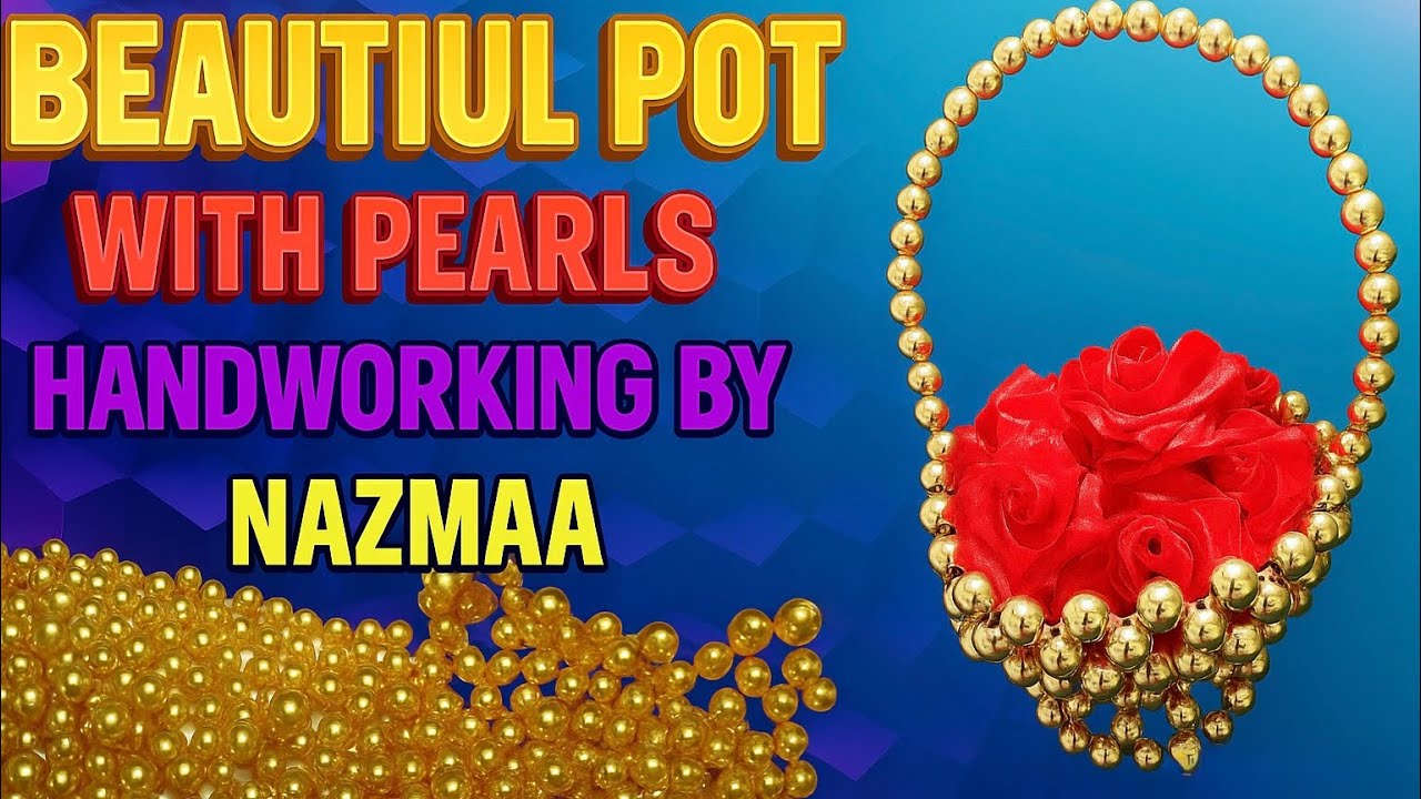 Beautiful pot made by #Handworking By Nazmaa | Like & Subscribe ❤️👍🏿