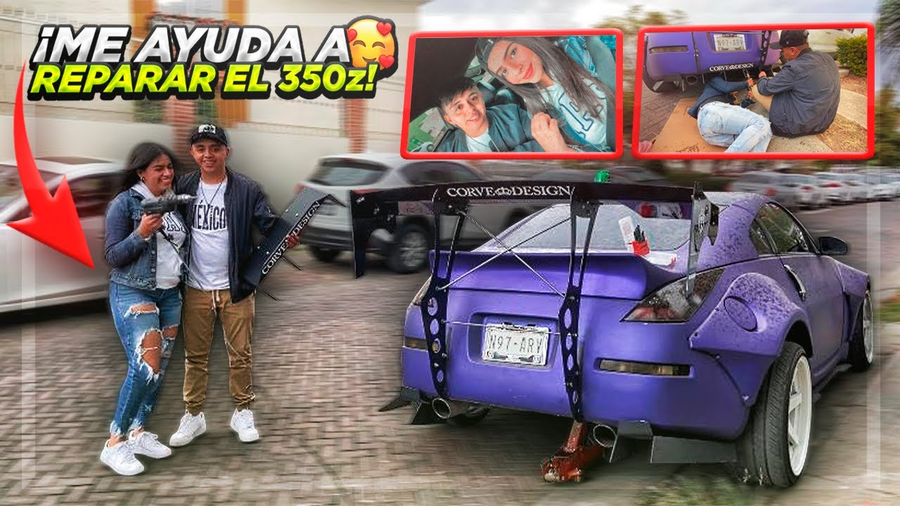 ASÍ QUEDÓ EL 350z DE MANUEL RIVERA DESPUÉS DE QUE LO DESTRUÍ | GUS LOPEZ |