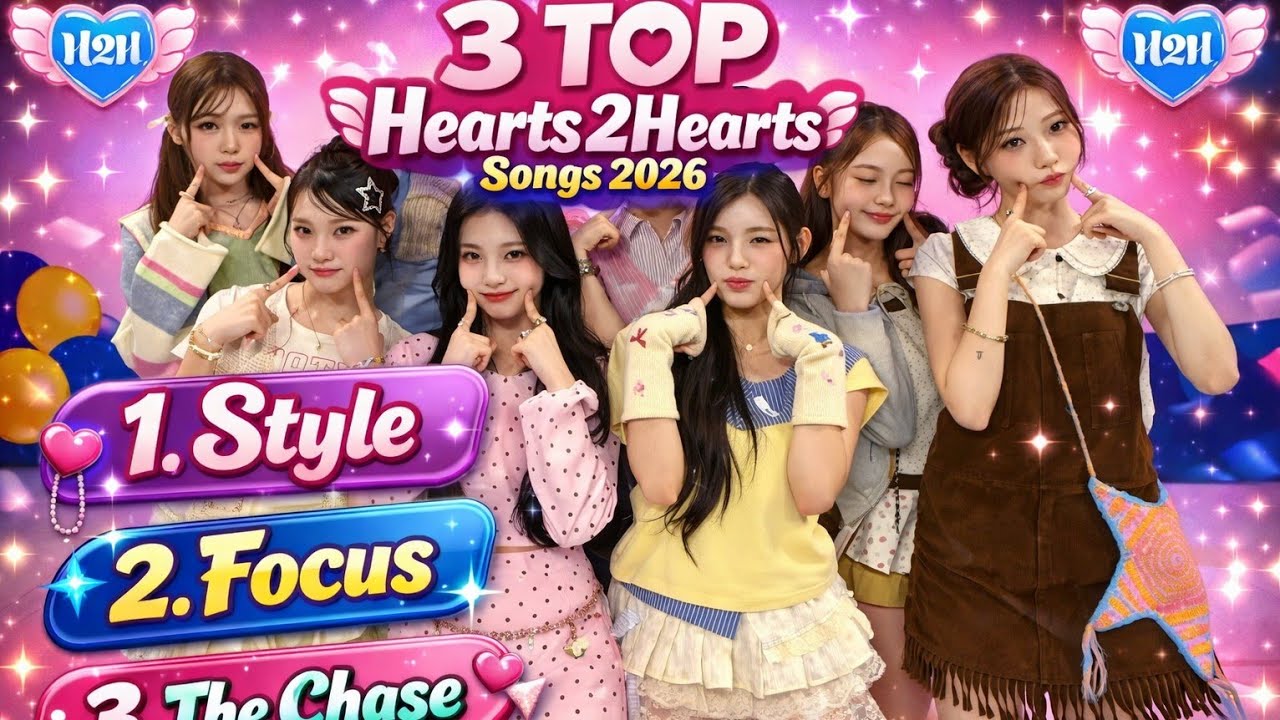 Ranking TOP 3 Hearts2Hearts 2026 🎧 Favorit Fans! Kamu Tim Mana? 😍🔥#Hearts2Hearts #KpopFans#H2HFans  