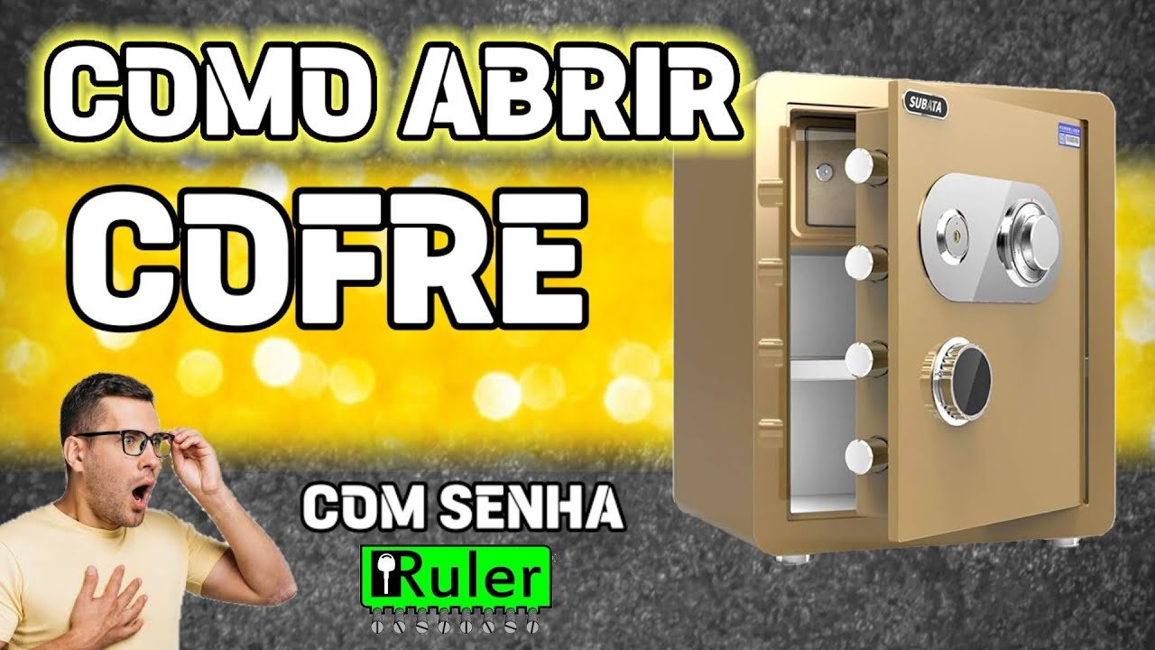 COMO ABRIR COFRE com senha. #locksmith #profiss&atilde;o