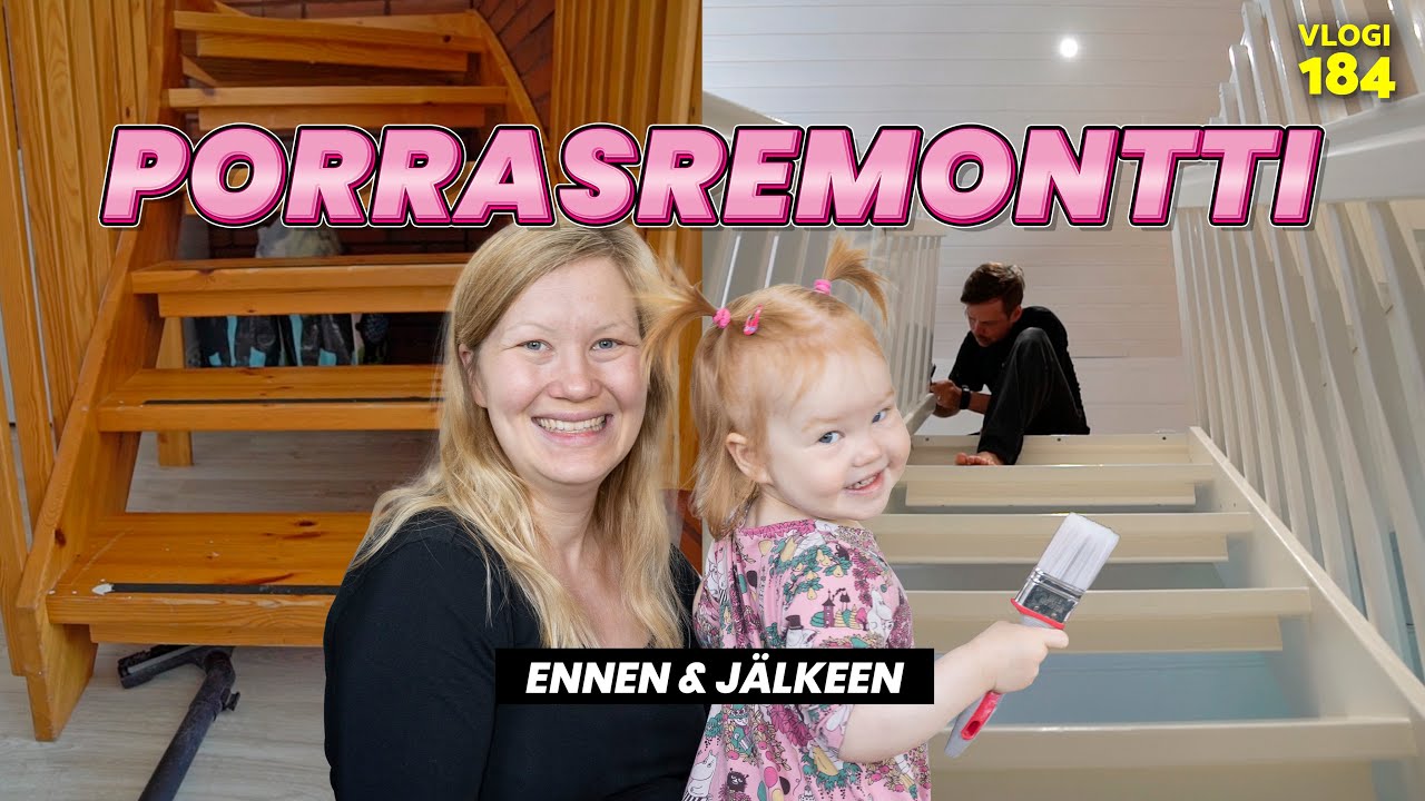 PORTAIDEN REMONTOINTI KESTI 4 KUUKAUTTA | ENNEN JA J&Auml;LKEEN