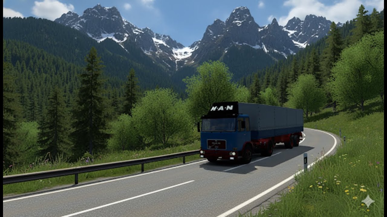 ETS2 Classic Trucks New Unterwegs auf der 1.57 Beta Teil 2