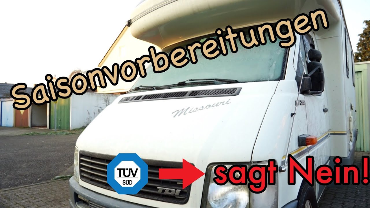 Der Karmann erwacht aus dem WInterschlaf | Wasserfilter einbau | TÜV - Versuch | Kleine Umbauten
