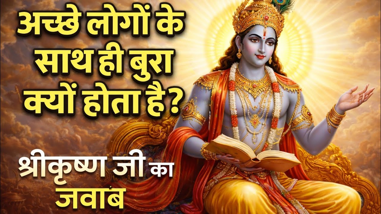श्री कृष्ण जी कहते हैं अच्छे लोगों के साथ ही हमेशा क्यों बुरा होता है | भगवतगीता |