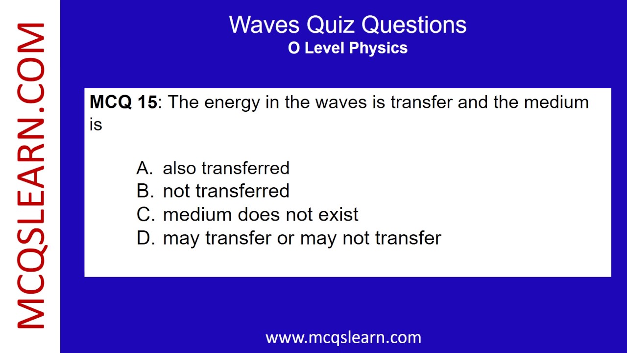 Waves Quiz Questions Answers | Waves Notes PDF | Class 10–9 Ch 24 Quiz | Download Physics App e-Book