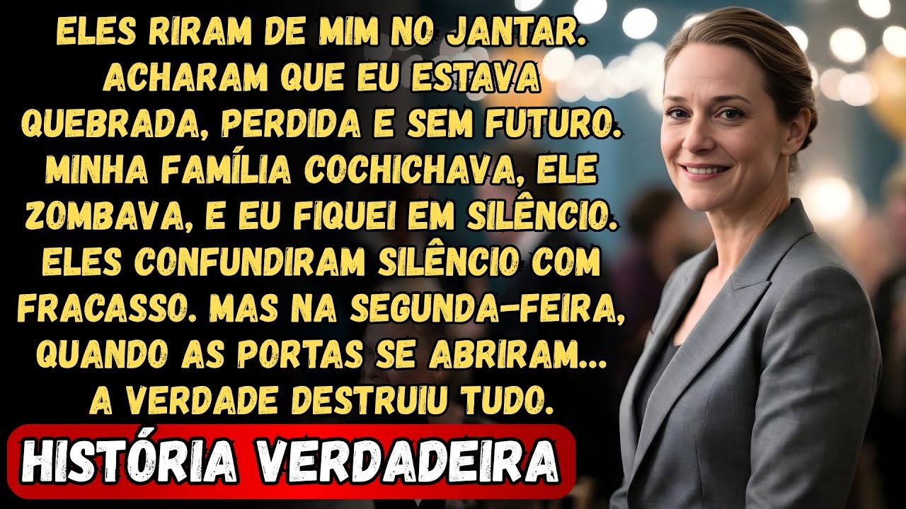 Eles Riram De Mim No Jantar… Na Segunda-feira Descobriram Quem Eu Era
