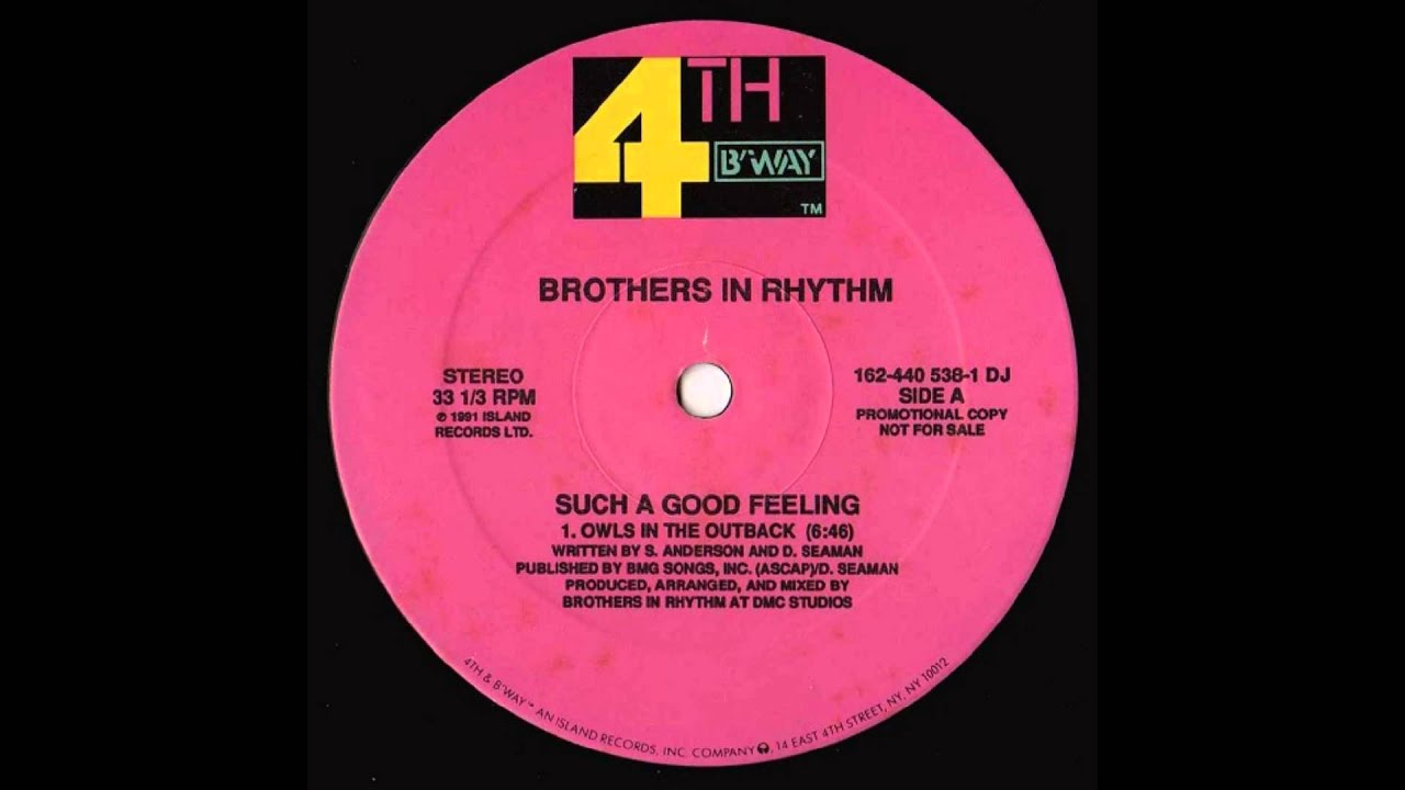brothers in rhythm SUCH A GOOD FEELING owls in the outback mix