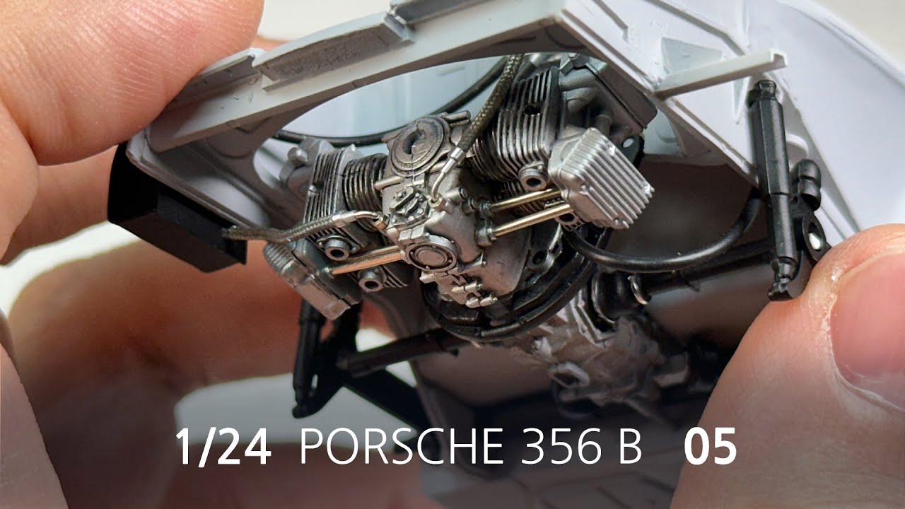 PORSCHE 356B CARRERA2 1/24 FUJIMI - part 05