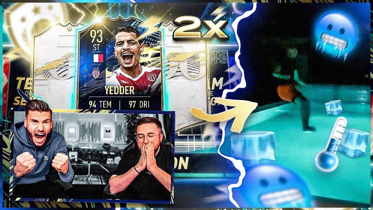 Wir haben 2x Prime ICON Moments + BEN YEDDER TOTS GEZOGEN 😱😳 SPRUNG in EISKALTEN POOL 🥶 FIFA 21