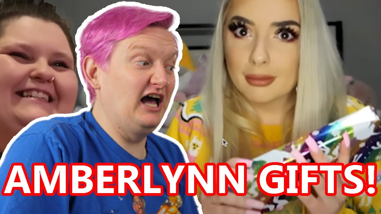 REACTING TO PIINKSPARKLES GIFTS FROM AMBERLYNN