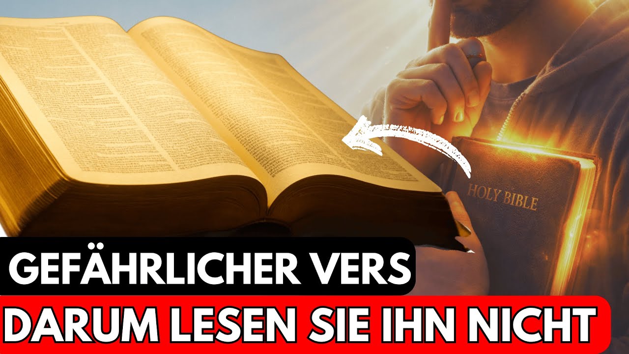 Warum die Kirche diesen Vers NIE laut liest
