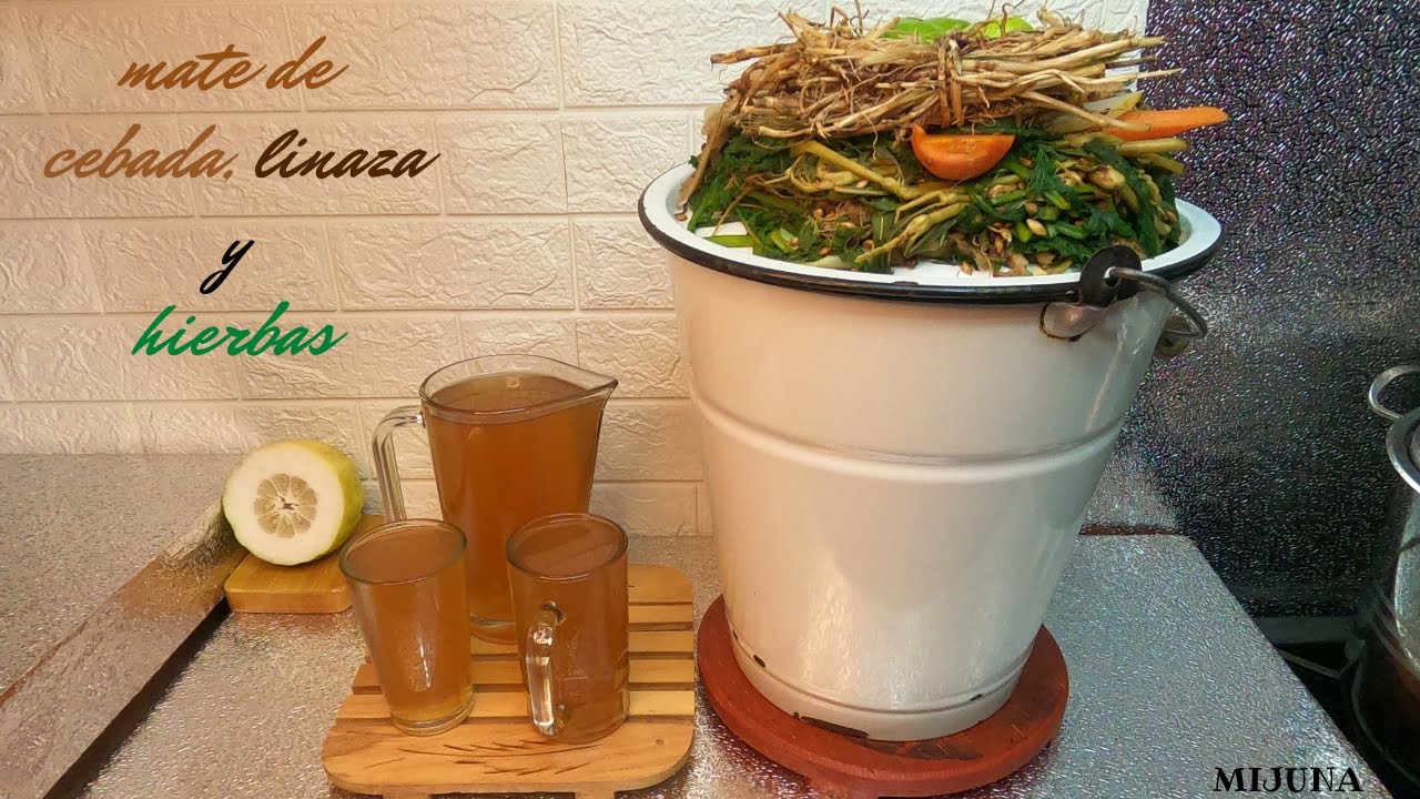 MATE de CEBADA, LINAZA y HIERBAS || MATE CUSQUEÑO