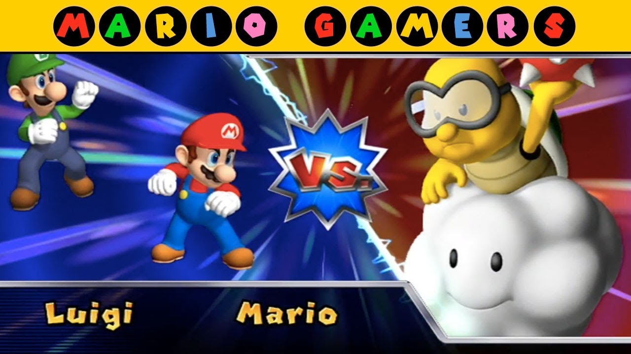 Mario Party 9 - Boss Rush - Mid Boss Battles - Mario vs Luigi | MarioGamers