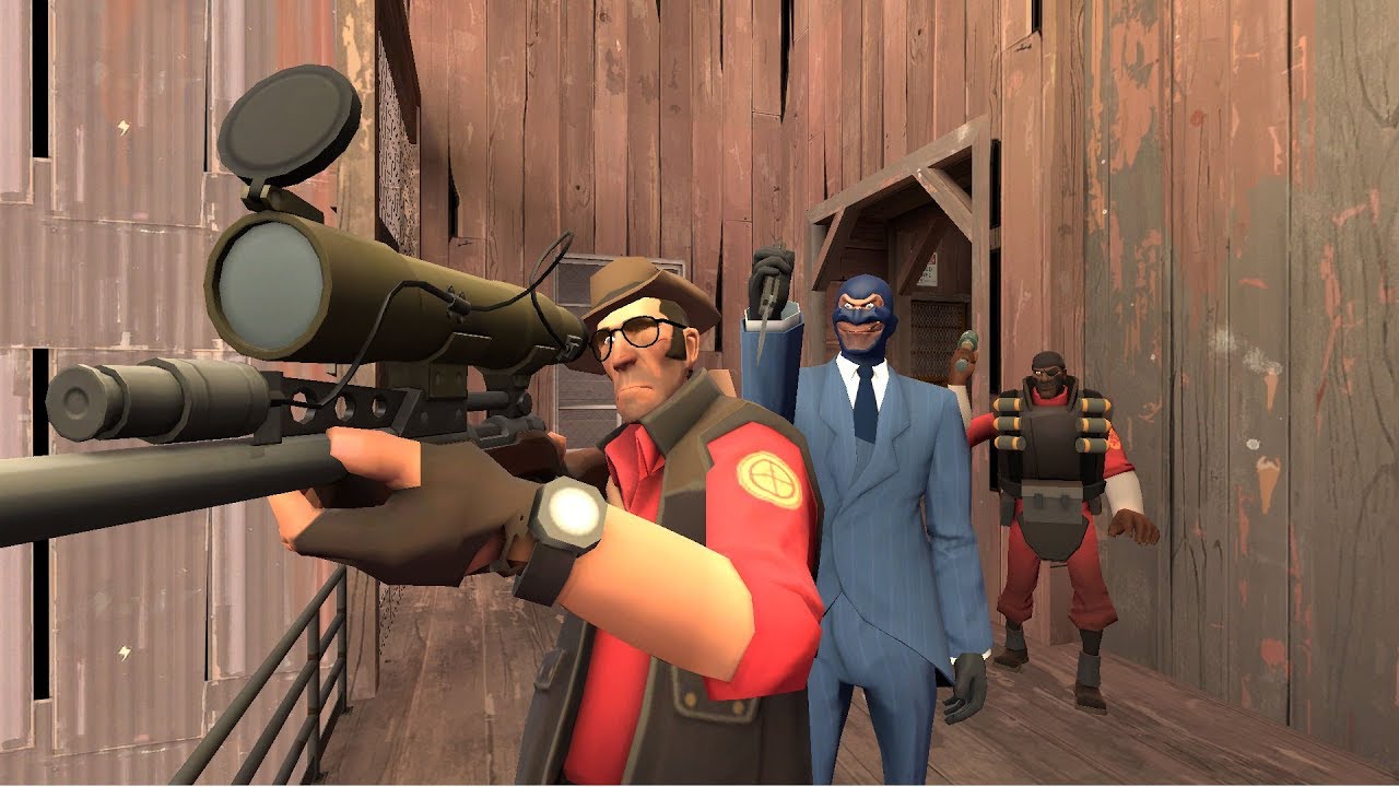 50 ways to die in Team Fortress 2 [Gmod]