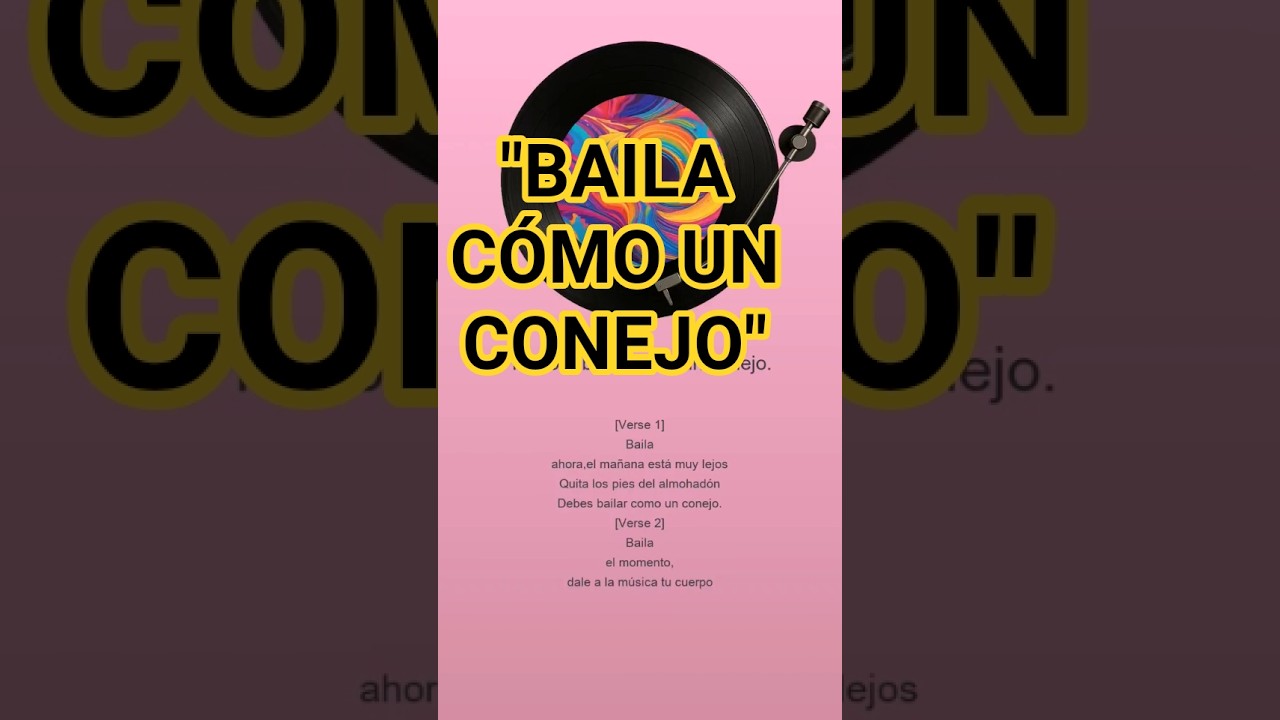 Baila como conejo. letra y m&uacute;sica Juan Alba prod Topmedia #musicaparabailar #m&uacute;sicabailable
