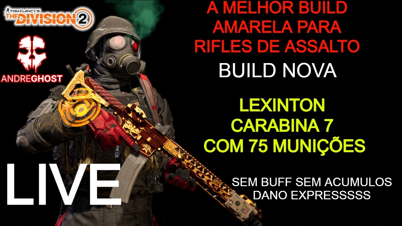 THE DIVISION 2 ANEMIA LENDARIA METODOLOGIA DE TESTES Andre.Ghost. #329