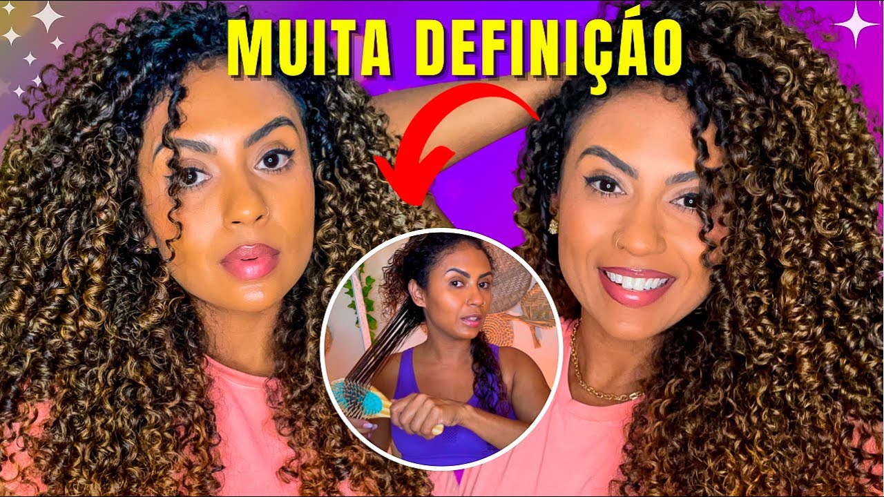 MINHA FINALIZA&Ccedil;&Atilde;O ATUALIZADA *cachos mais definidos com volume* CABELO CACHEADO 3B | Super Pretinha