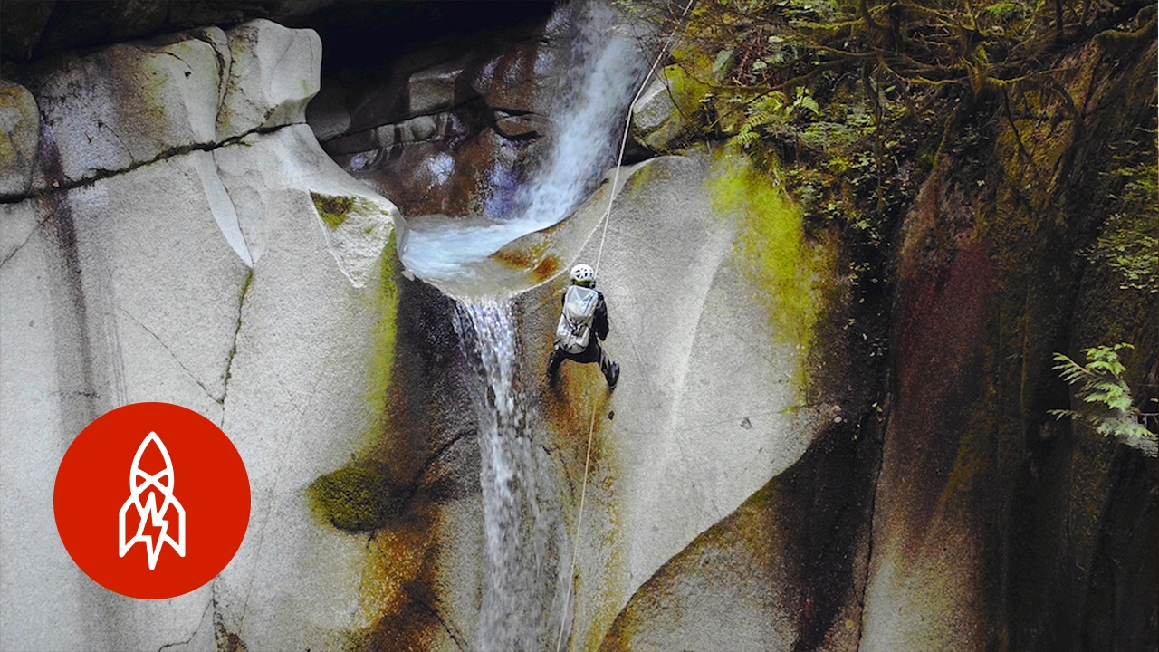 Descend Through Waterfalls with These Daring Canyoneers | That’s Amazing