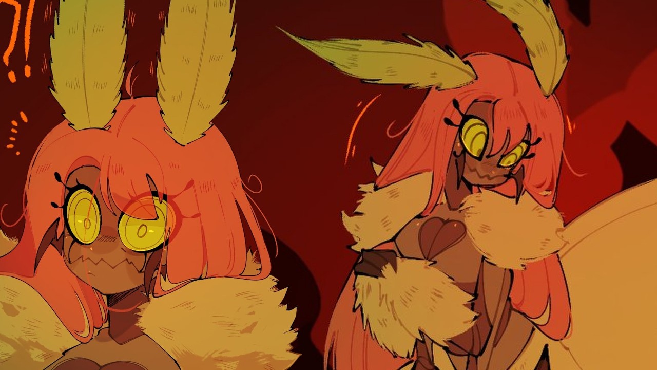 Luna Moth Girl Getting Fluffier | DianaOreo Comic Dub