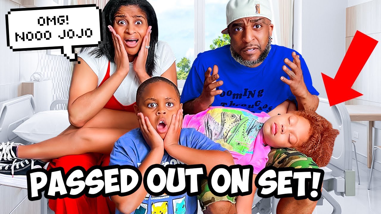 JOJO PASSES OUT WHILE FILMING ON SET ! 😥 | Jojo Redd