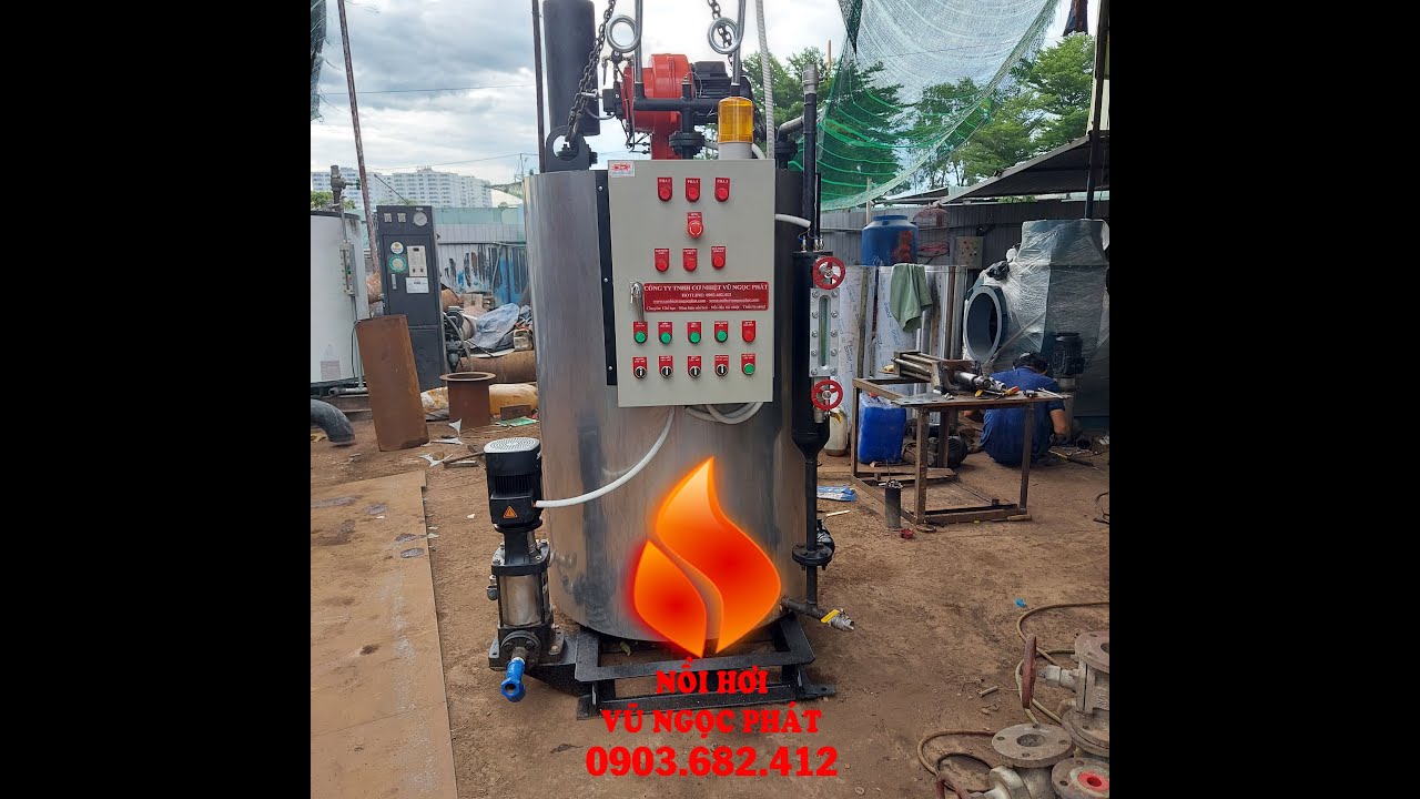 hướng dẫn nguyên lý hoạt động sửa chữa nồi hơi đốt dầu