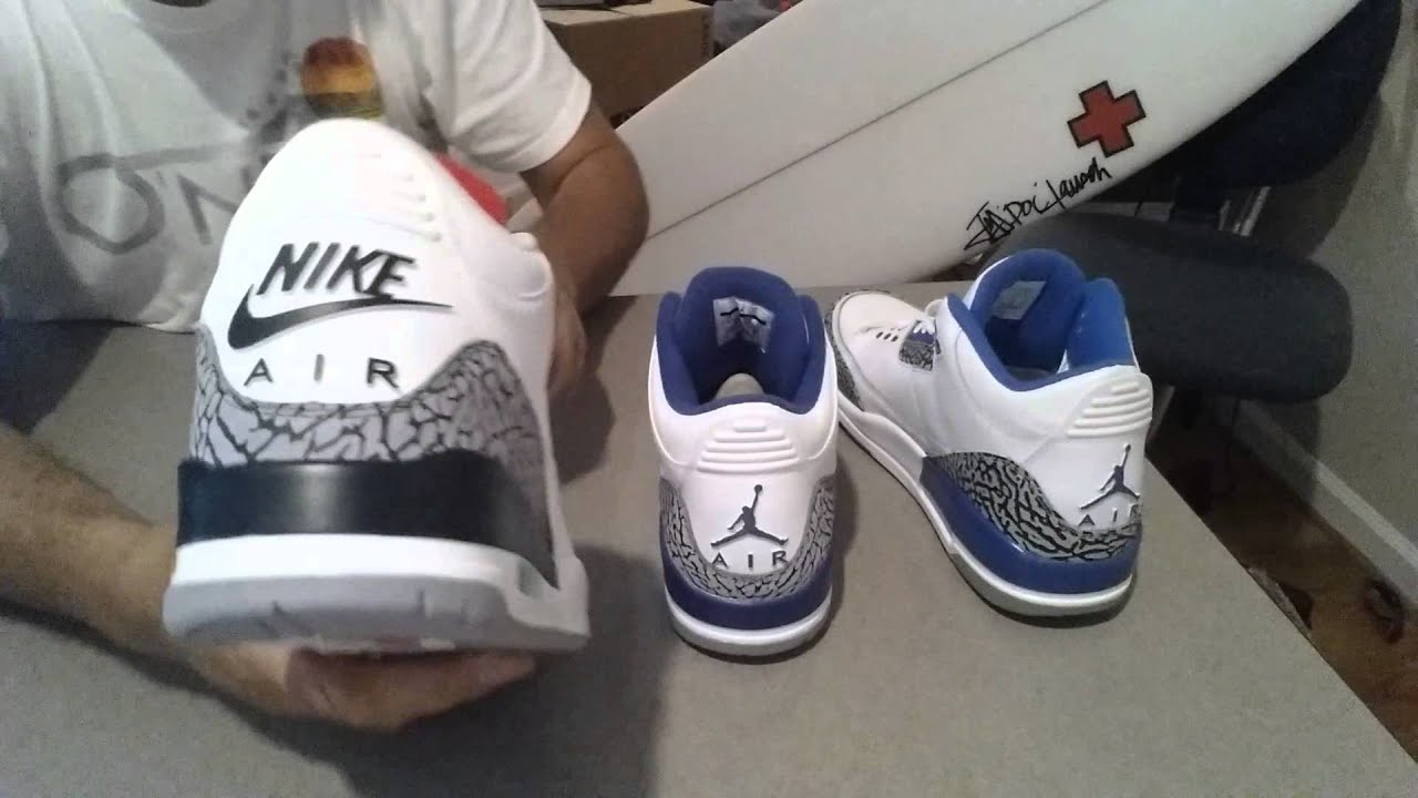 Jordan 3 Retail vs Unauthorized Authentic vs AAA