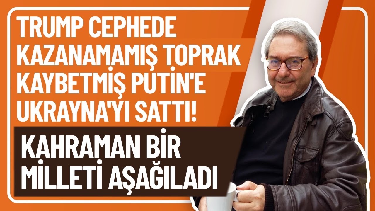 TRUMP CEPHEDE KAZANAMAMIŞ TOPRAK KAYBETMİŞ PUTİN'E UKRAYNA'YI SATTI! KAHRAMAN BİR MİLLETİ AŞAĞILADI