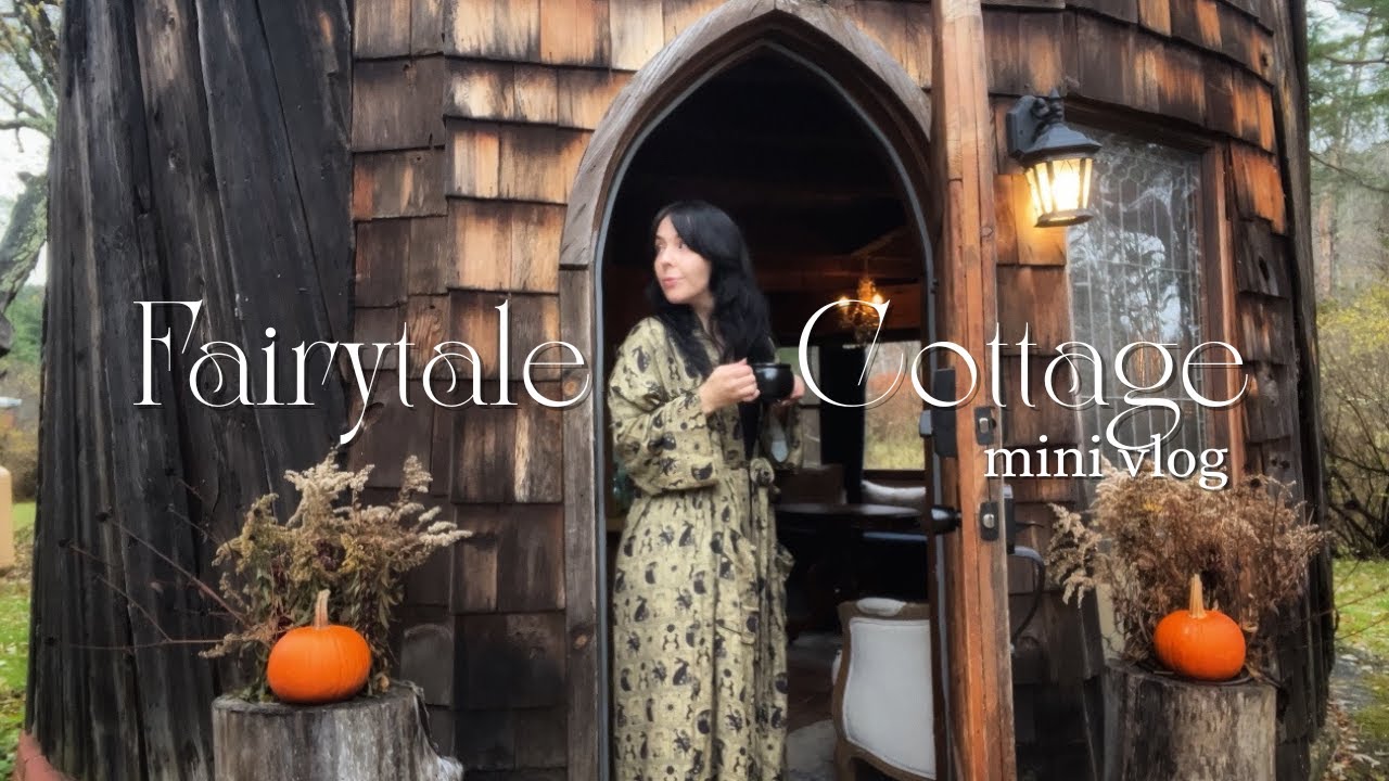 A Magical Halloween Alone in a Fairy Cottage in the Woods 🍂