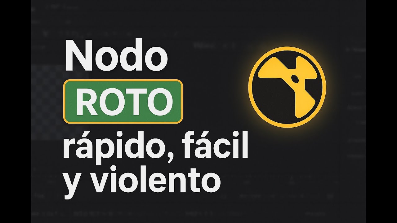 👨‍🏫 Nodo ROTO en Nuke | Básico