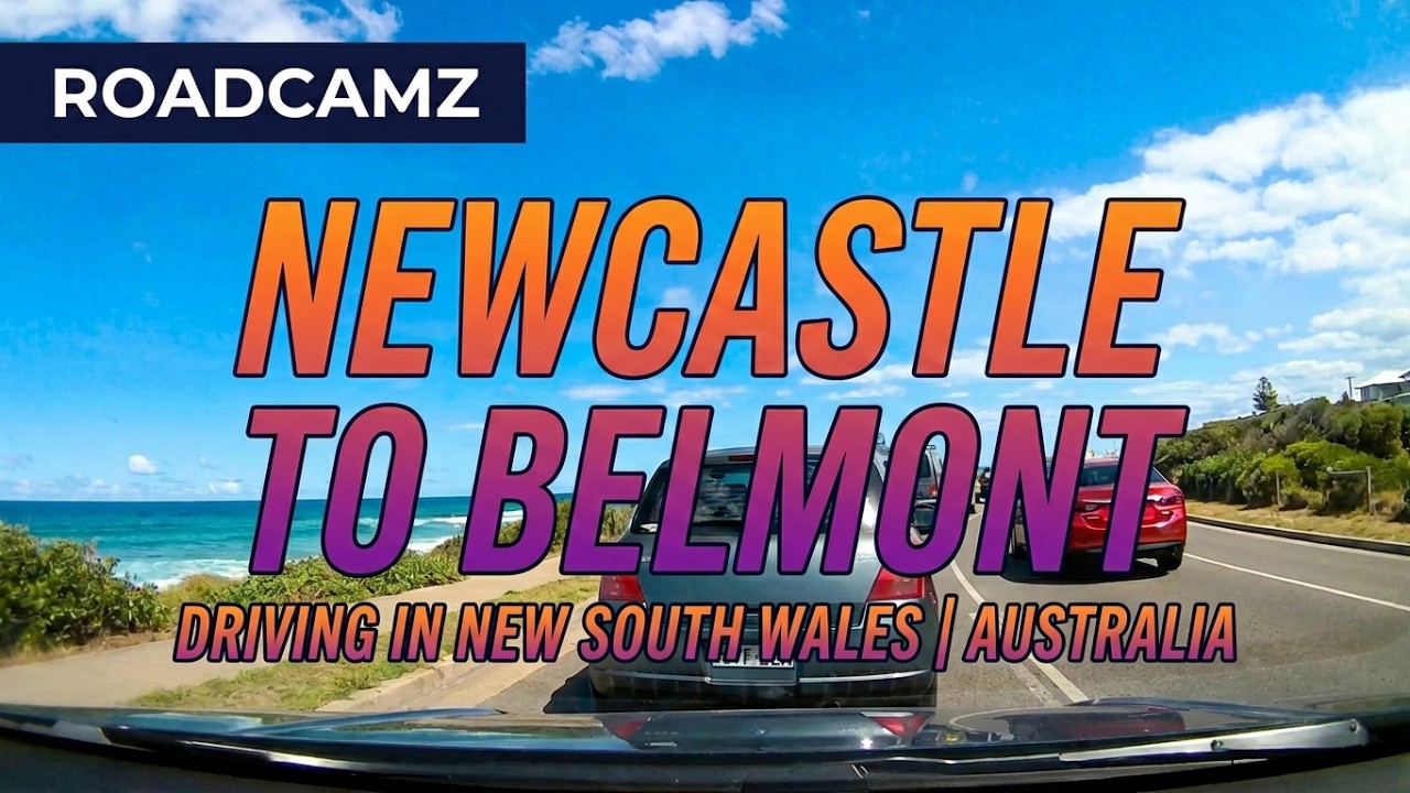 Realtime Driving Newcastle to Belmont