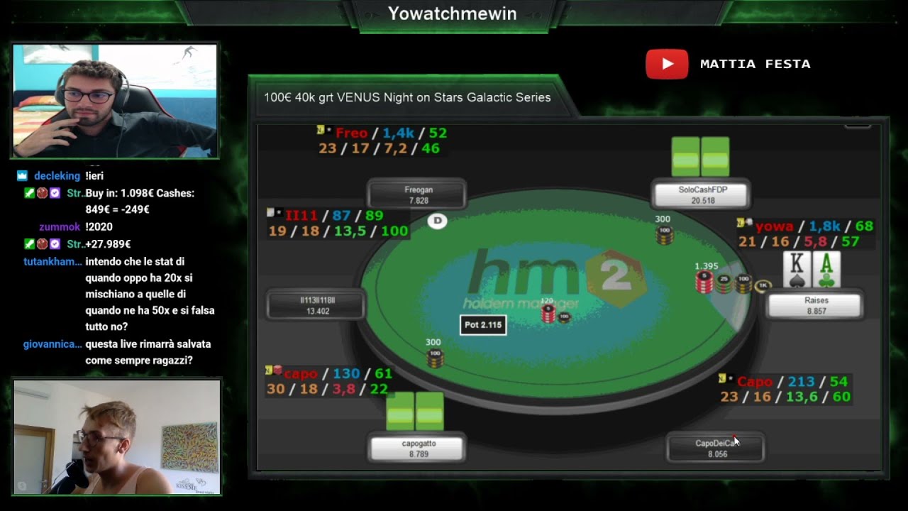 Freecoaching w/ Gabriele Re a.k.a. Kingmave911! Review del 100&euro; VENUS 40k gtd Night on Stars!