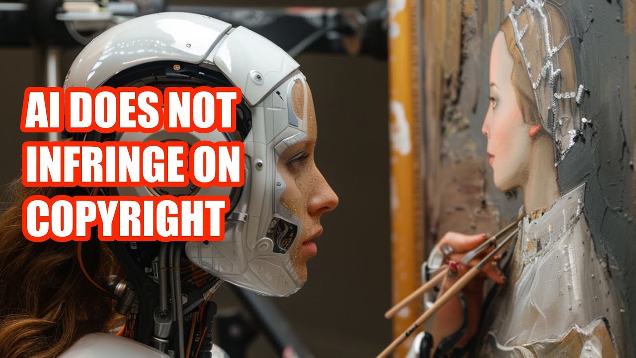 ⚠️ NO, AI does NOT infringe on COPYRIGHT‼️ (in my opinion)