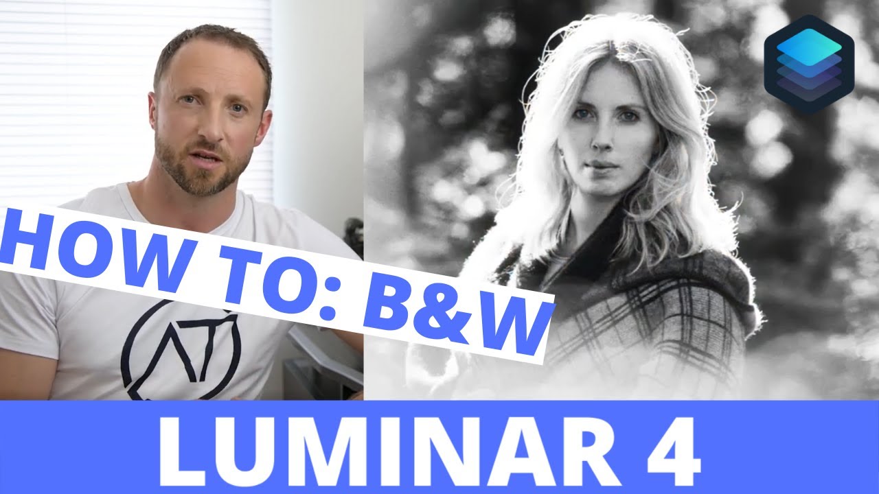 Create a Black and White Masterpiece || Luminar 4 Tutorial
