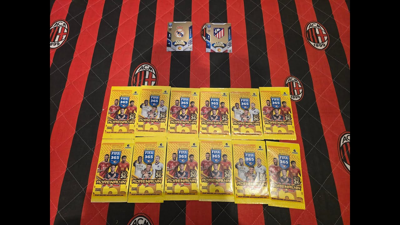 PANINI FIFA 365 2026 - POJEDYNEK REAL vs ATLETICO - KTO WYGRAŁ ??? CZY WPADŁ JAKIŚ AUTOGRAF???