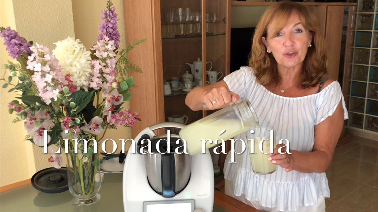 Limonada rápida con Thermomix/ Receta de Justa Molina